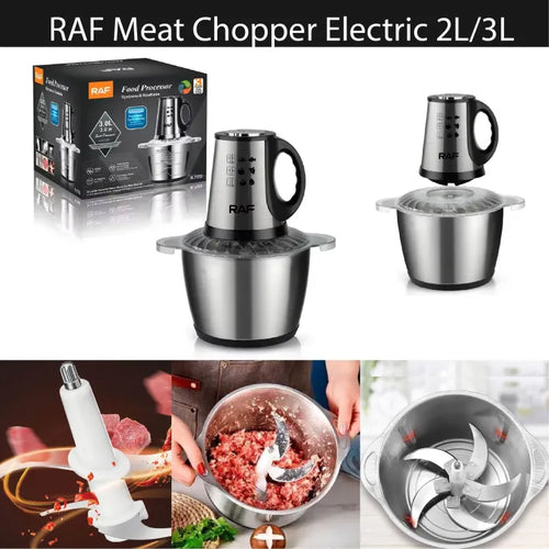 Multifunctional Electric Meat &amp; Vegetable Chopper - 1000W