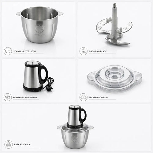 Silver Crest Electric Food Chopper